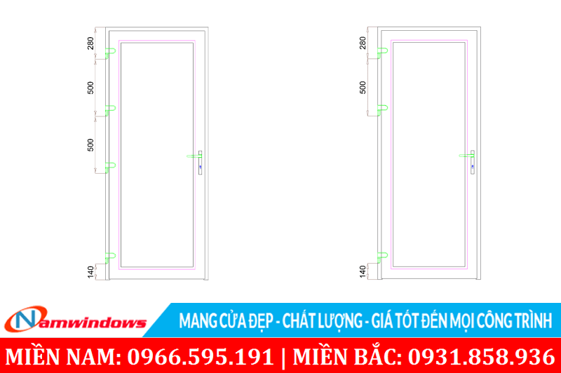 Lấy dấu vị trí lắp bản lề 3D