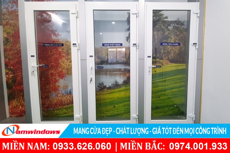 Bản lề cửa nhựa lõi thép