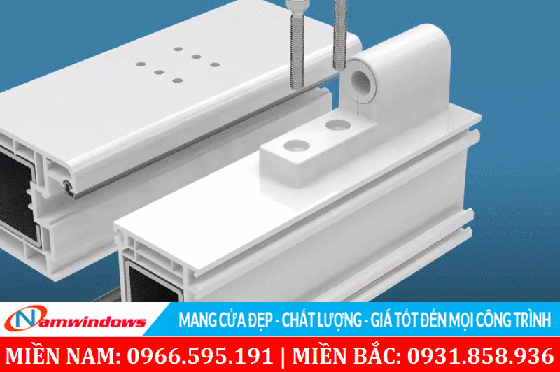 Giữ phụ kiện đóng vai trò rất quan trọng liên quan đến độ bền của cửa