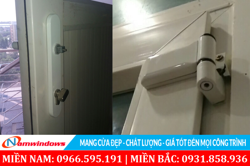 Phụ kiện kém chất lượng là nguyên nhân hàng đầu làm cửa không an toàn