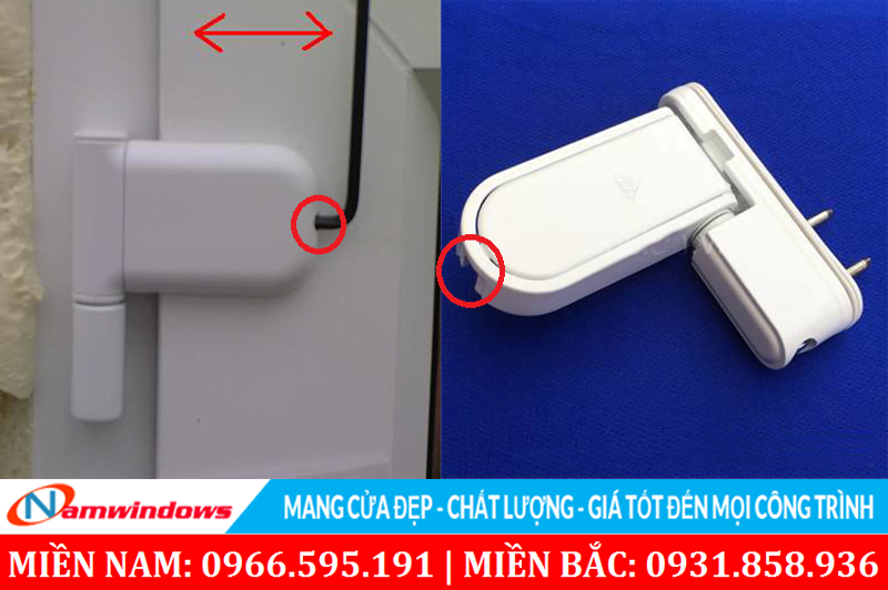 Một lưu ý về an toàn cho bản lề 3D