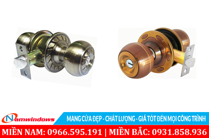 Khóa đơn điểm tay nắm tròn
