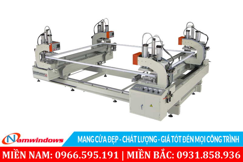 Máy hàn 4 đầu 1 lúc