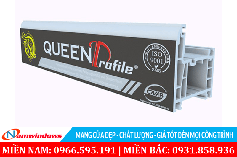 Thanh nhựa Queen profile có ngoại hình khá hầm hố