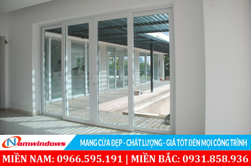Cửa nhựa upvc 4 cánh