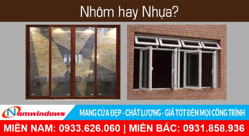Cửa sổ 4 cánh vật liệu gì tốt?