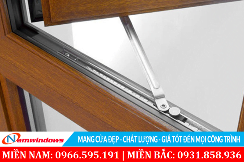Thanh hạn vị cửa sổ nhựa upvc