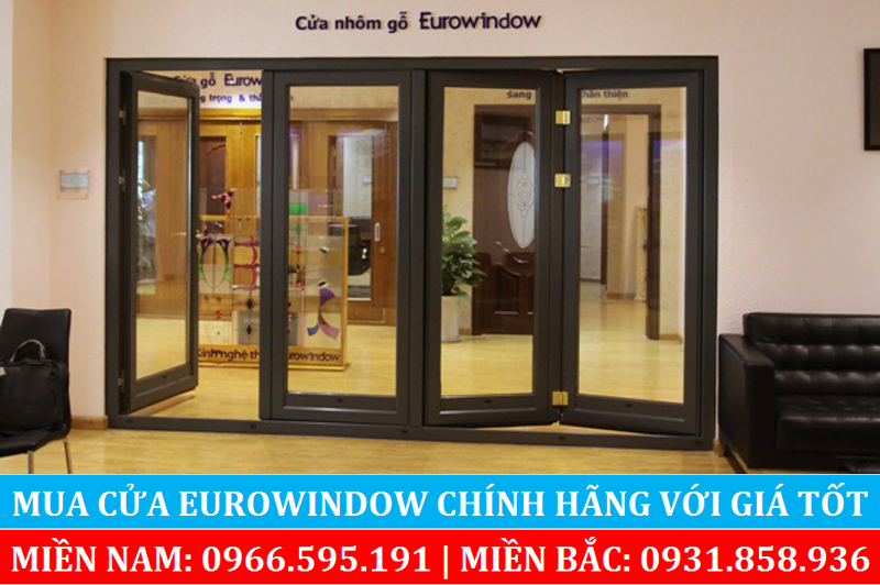 Cửa nhôm gỗ Eurowindow