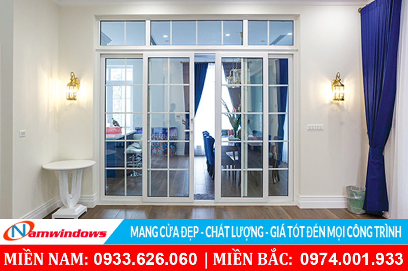 Cửa nhựa lõi thép Eurowindow