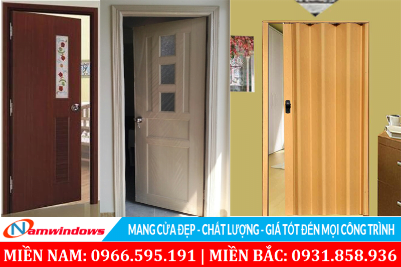 Một số loại cửa vệ sinh phòng tắm