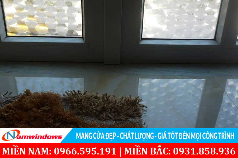 Cửa nhựa lõi thép hở nền chỉ 2ly nhưng không bao giờ xệ có thể không