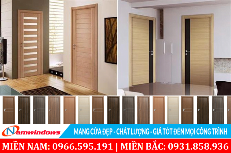 Mẫu Cửa Gỗ Công Nghiệp Sử Dụng Cho Phòng Ngủ