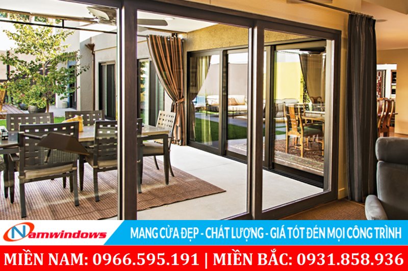 Mẫu cửa nhựa lõi thép đẹp hiện đại