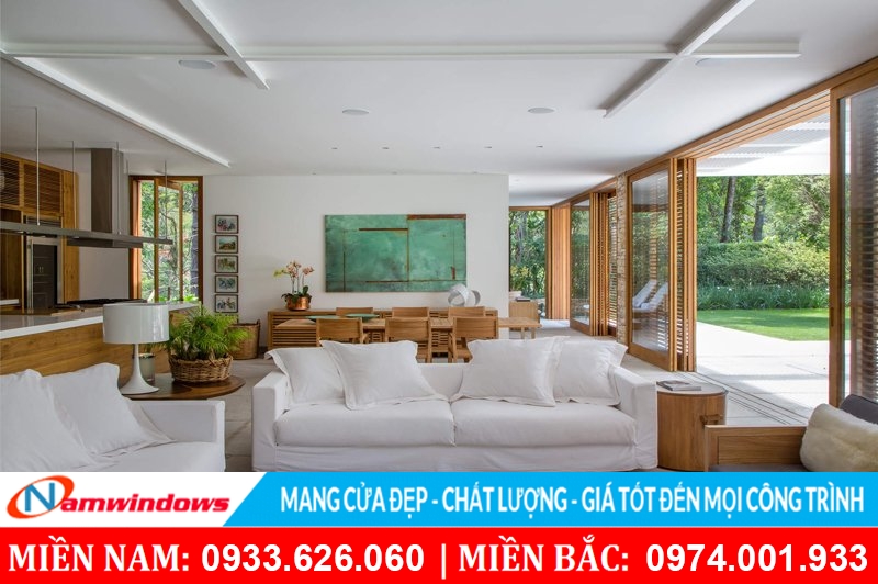 Mẫu cửa nhựa lõi thép đẹp hiện đại