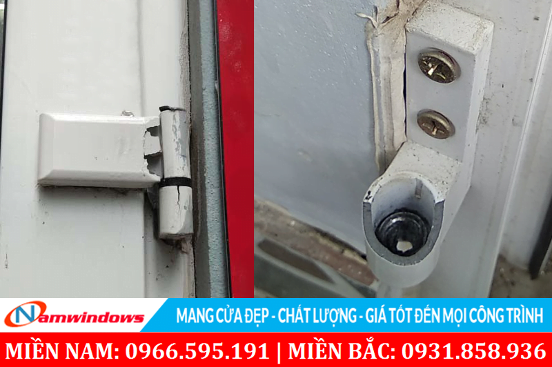 Những tác hại khi sử dụng bản lề 3D giả và nhái