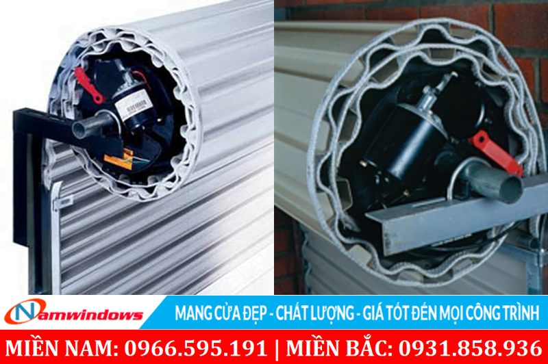 Motor cửa cuốn tấm liền Úc thường được sử dụng nhất
