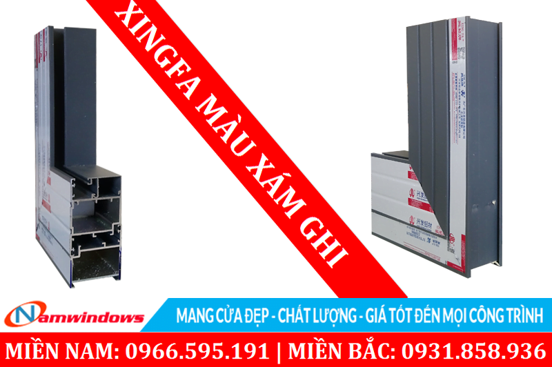 Xingfa màu ghi xám