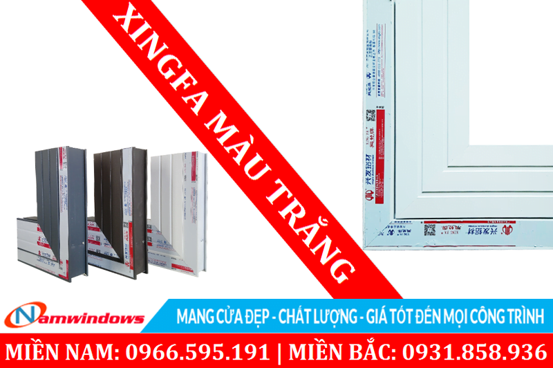 Xingfa màu trắng