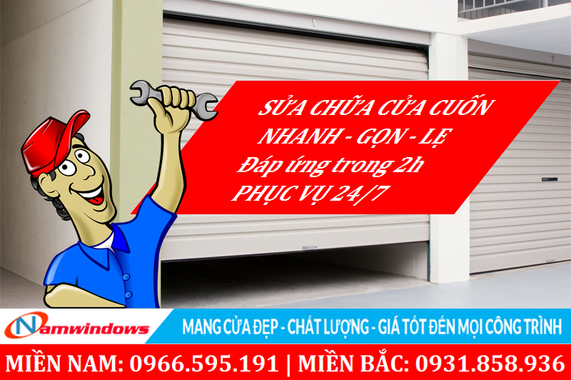 Sửa chữa cửa cuốn