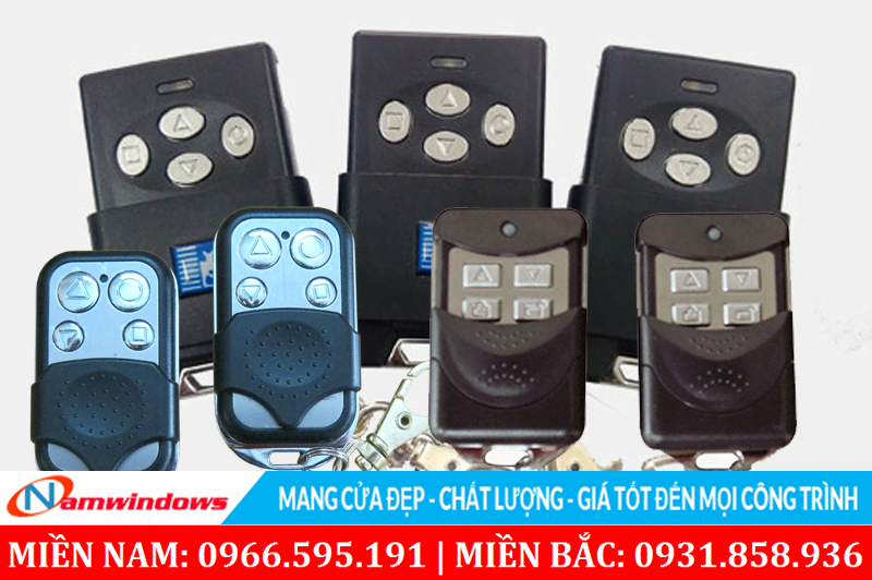 Tay khóa điều khiển cửa cuốn