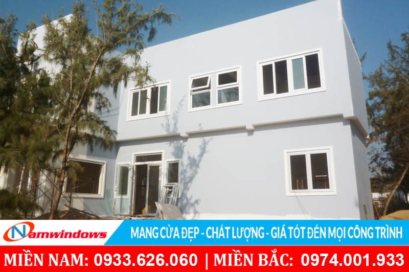 Cửa nhựa uPVC có khả năng chống chịu được các thời tiết khắc nghiệt