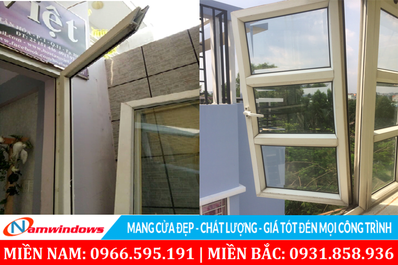Cửa có thể rơi rớt bất kỳ lúc nào nếu bạn sử dụng hàng kém chất lượng