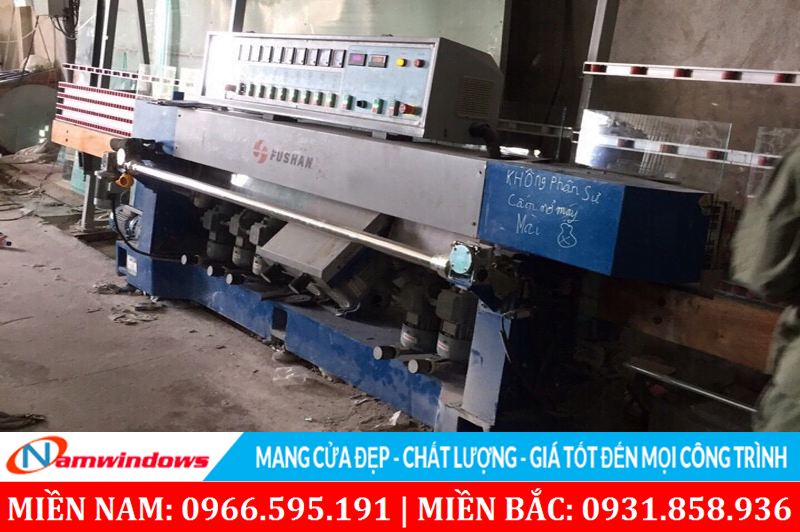 Máy mài các cạnh kính theo yêu cầu