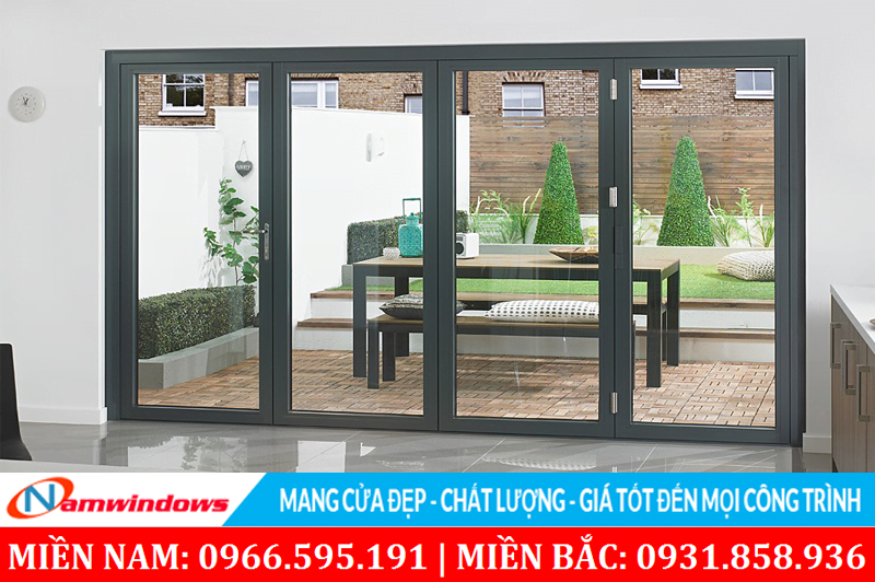 Mẫu cửa nhôm kính đẹp nhất