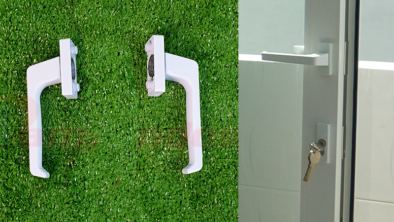 Cặp tay nắm khóa đa điểm cửa đi mở quay, cửa đi lùa