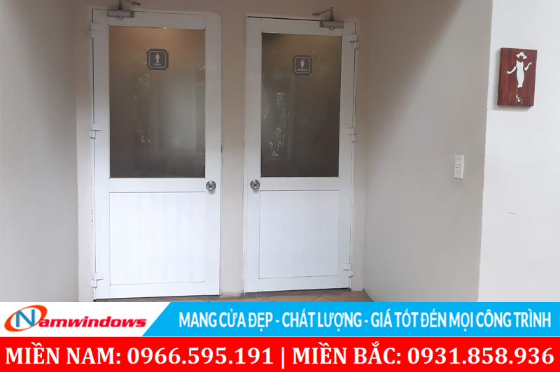 Cửa nhôm 1 cánh hệ nhôm 1000