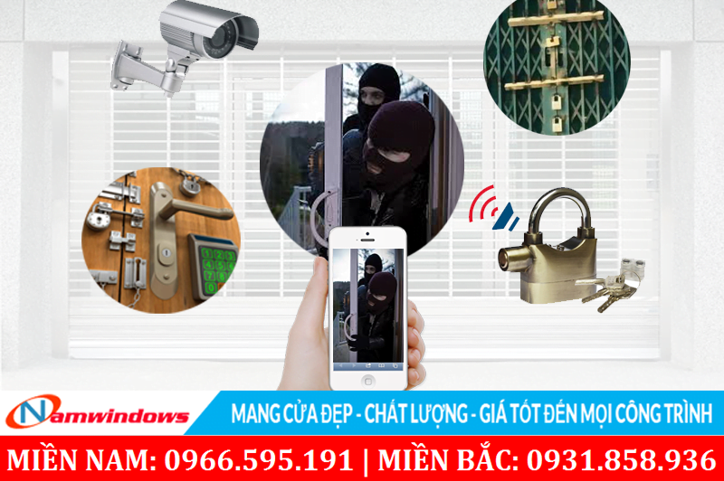 An toàn không phải ở loại cửa, mà phụ thuộc vào nhiều yếu tố khác