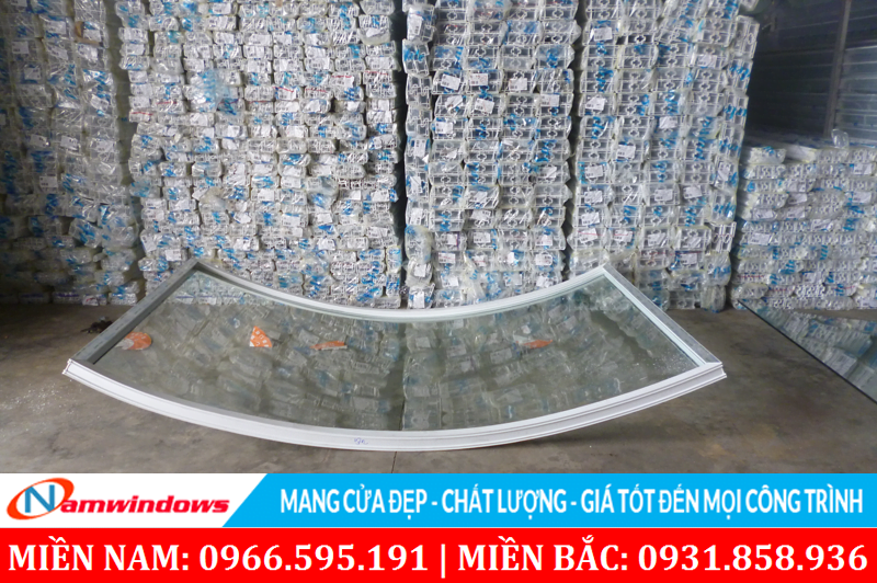 Hình ảnh kho vật tư cửa nhựa uPVC