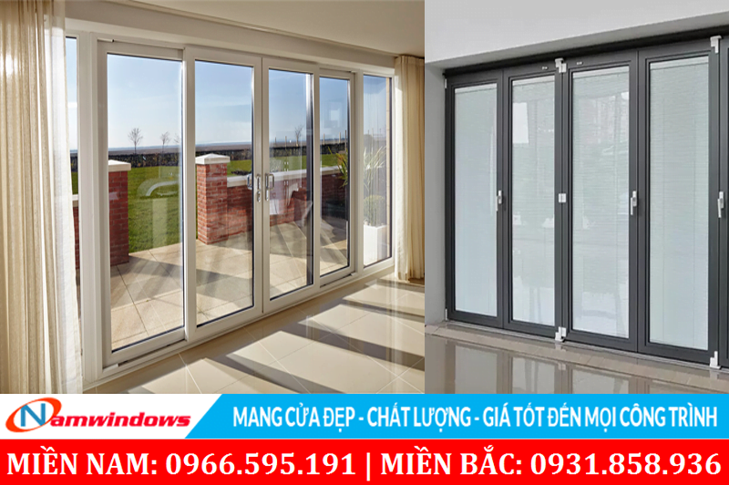 Dịch vụ gia công cửa nhựa lõi thép và cửa nhôm với giá gốc