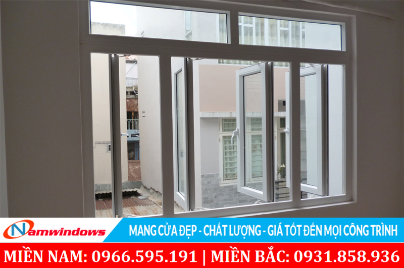 Cửa Sổ Kính Nhựa uPVC