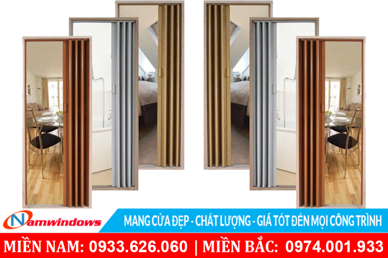 Cửa xếp nhựa