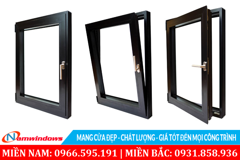 Chất liệu nhôm cao cấp dùng làm cửa sổ nhà
