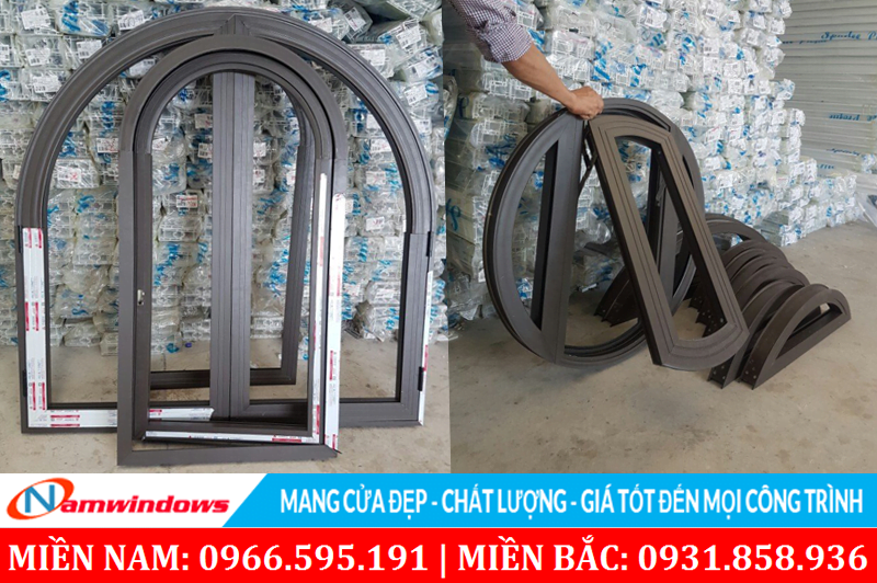 Cửa sổ nhỏ hình vòm, hình tròn