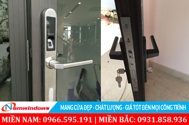 Khóa đơn điểm sử dụng cho cửa nhôm Xingfa