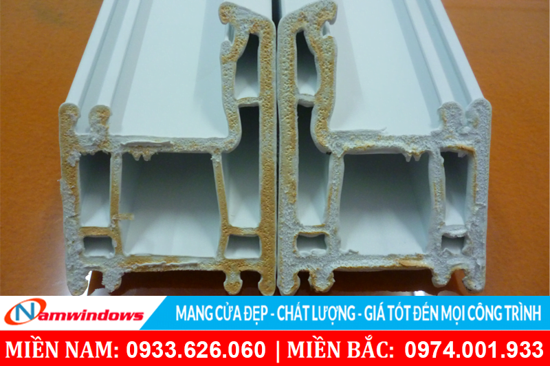 Cửa nhựa lõi thép sẽ không tốt và có độ bền thấp khi dùng vật liệu kém chất lượng