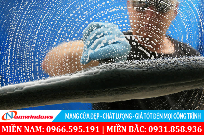 Lau và làm sạch kích ở bước thứ 2
