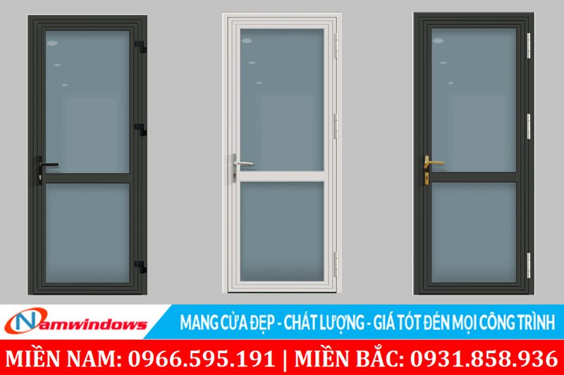 Mẫu phụ kiện khác cho cửa nhôm kính đẹp hơn