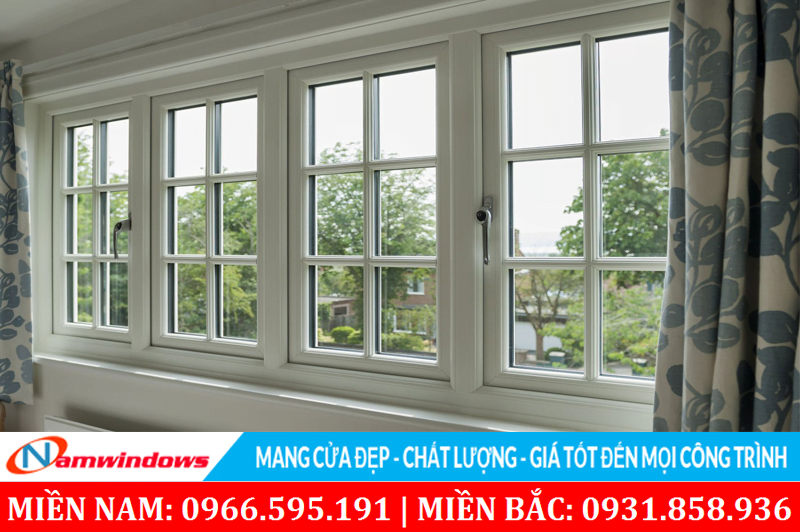 Mẫu thiết kế cửa sổ 4 cánh