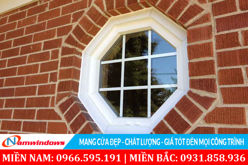 Một mẫu cửa sổ lục giác