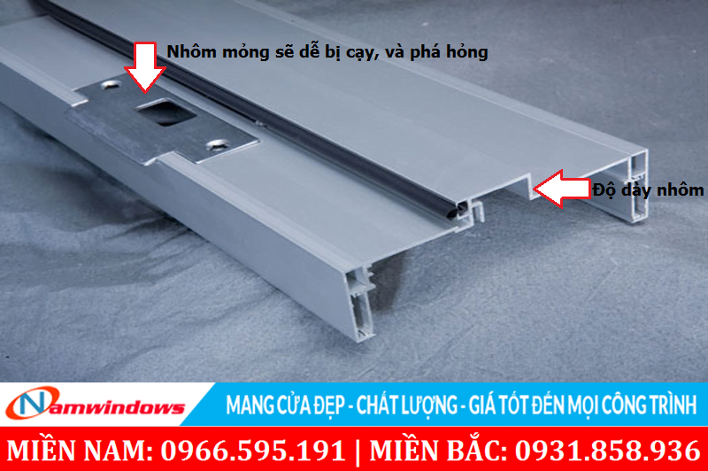 Kiểm tra độ dày của nhôm để đảm khó bị phá hỏng