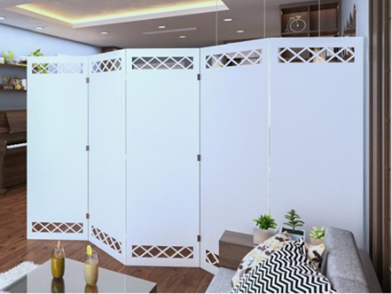 Mẫu bình phong trăng suốt nhựa Composite