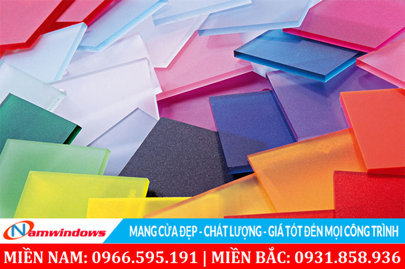 Hình ảnh nhựa Mica có thể dùng làm vách ngăn phòng