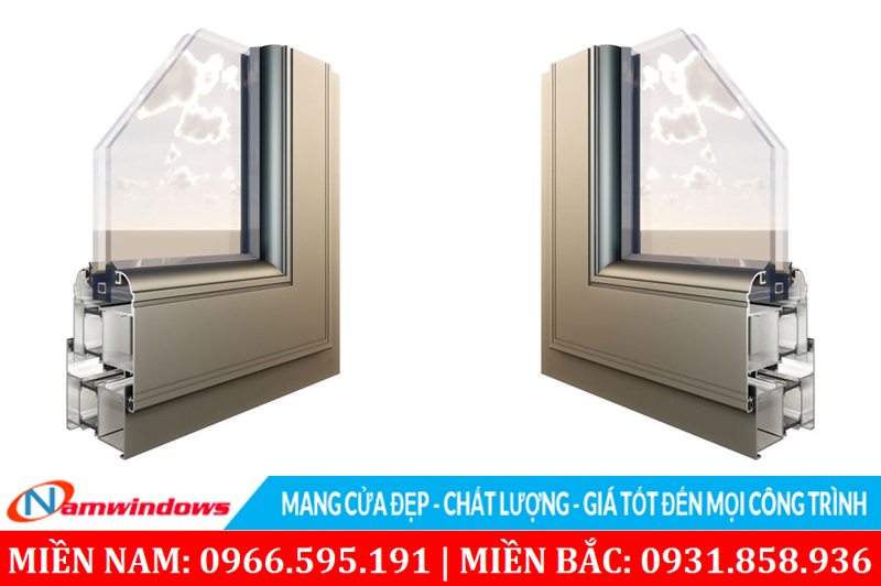 Nhôm cầu sử dụng công nghệ Anoding của hãng JMA