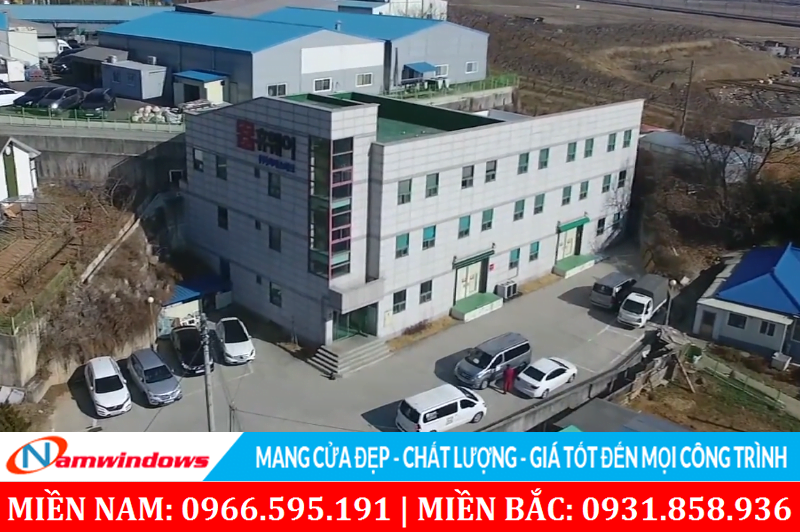 Hình ảnh nhà máy và trụ sở của công ty CS Tech tại Hàn Quốc