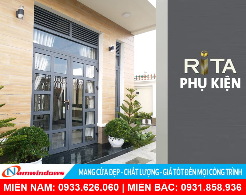 Phụ kiện Rita cho cửa nhôm đang là xu hướng hiện nay