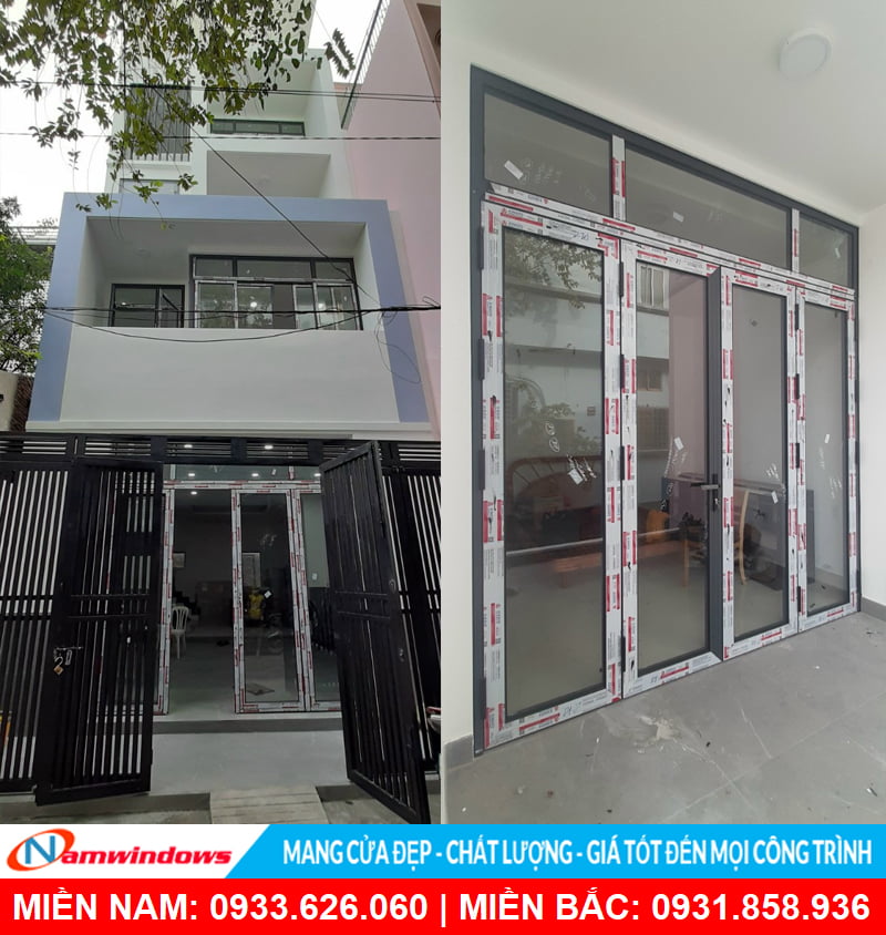 Công trình xingfa nhập, phụ kiện draho